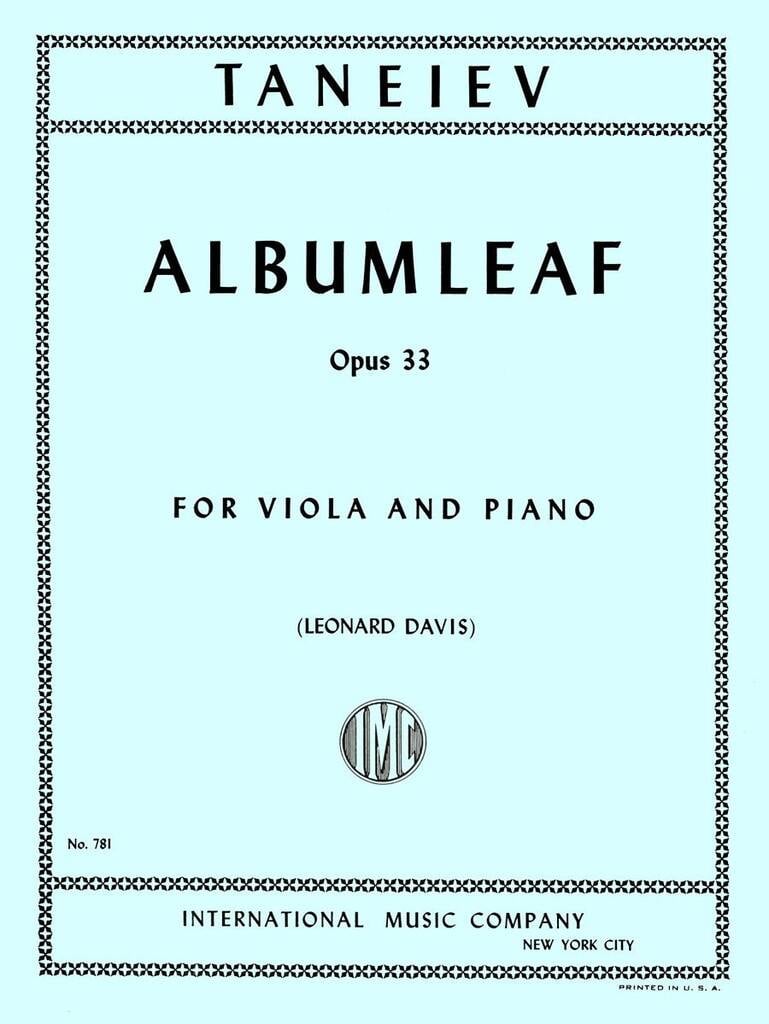 Foglio D'Album (Davis)
